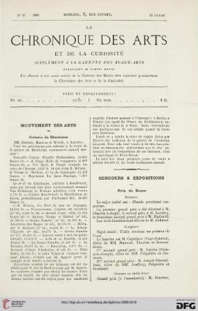 Nr. 27 (31 Juillet)