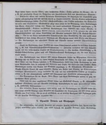 6. Chemische Formeln und Gleichungen