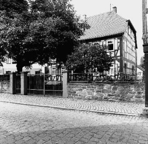 ''Stadtschultheiß-Spindler-Haus''; Michelstadt, Untere Pfarrgasse 17