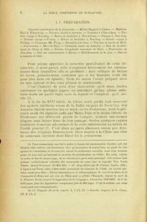 § I. Préparation