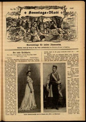 Ausgabe vom Sonntag, den 24. August 1902.