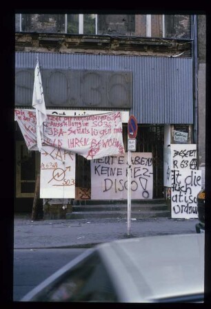 Diapositive: Oranienstr. 190, November 1984