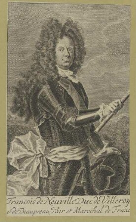 Bildnis des Francois de Neuville, Duc de Villeroy