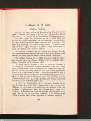 Stellungen an der Aisne (Stellung Fontenoy)