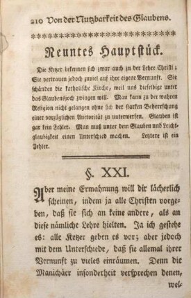 Neuntes Hauptstück.