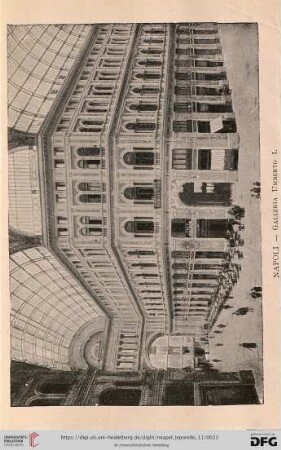 Napoli – Galleria Umberto I. – Galerie Humbert 1er – Galleria Umberto I. – Gallerie Umberto der I.