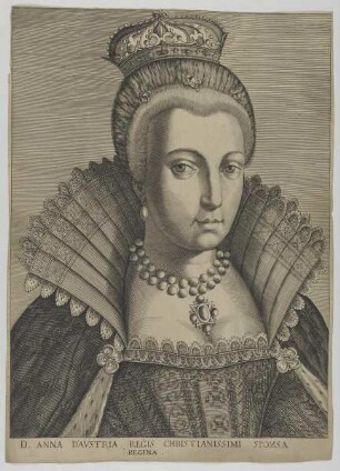 Bildnis der Anna d'Austria