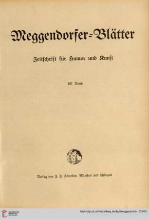 107: Meggendorfer-Blätter