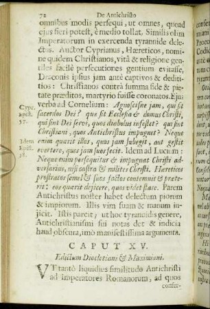 Caput XV. Edictum Diocletiani & Maximiani.