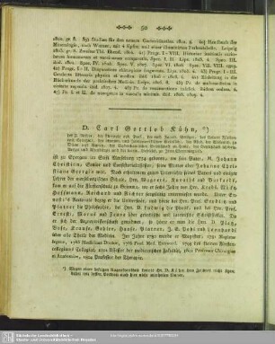 D. Carl Gottlob Kühn ...