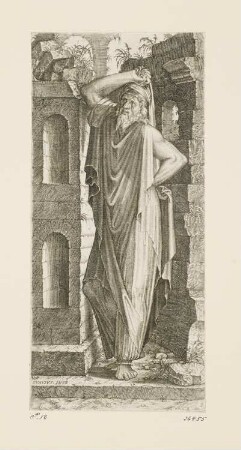 Heiliger Philippus, Blatt 8 der Folge "Christus, zwölf Apostel und heiliger Paulus"