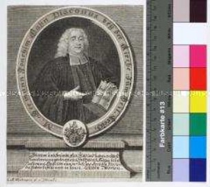 Porträt des protestantischen Theologen Hermann Joachim Hahn
