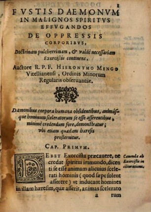 Fustis daemonum