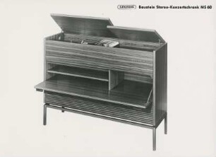 Baustein Stereo-Konzertschrank "MS 60" der Grundig-Radio-Werke