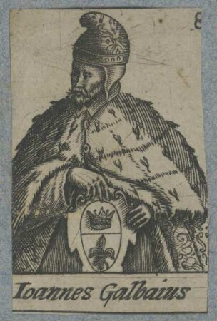 Bildnis des Ioannes Galbaius