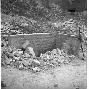 Negativ: Trümmer, Dennewitzstraße 30, 1953