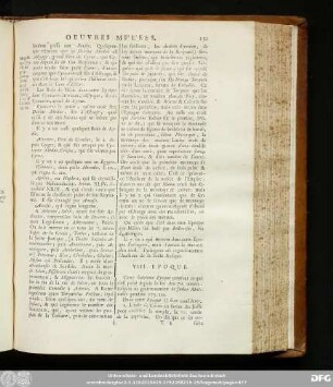 VIII. Epoque.