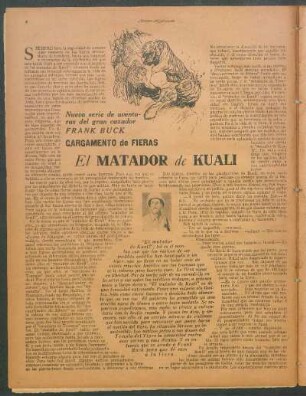 El matador de Kuali : Nueva serie de aventuras del gran cazador Frank Buck
