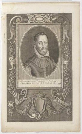 Bildnis des Maximilianus Henninius Boussuus
