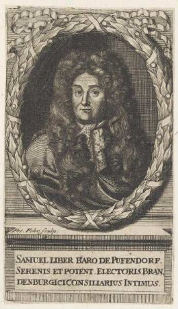 Bildnis Samuel Liber Baro de Pufendorf