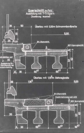 Fertigteilbrücken, Deutsche Bundsbahn