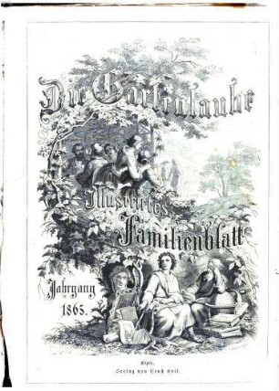 Die Gartenlaube : illustrirtes Familienblatt. 1865,1, 1865,[1]
