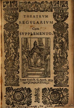 Theatrum Regularium