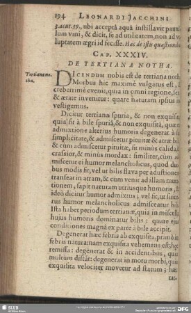 Cap. XXXIV. De Tertiana Notha