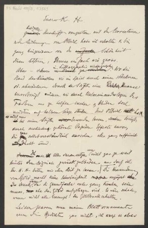 Brief an Ernst Ludwig  : o.D.