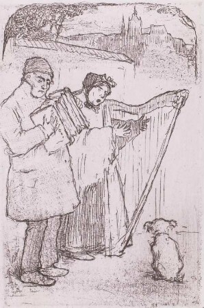 Musizierendes altes Paar