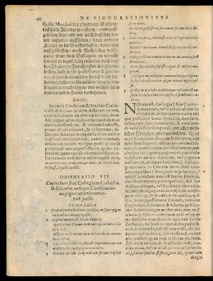 Observatio VII.