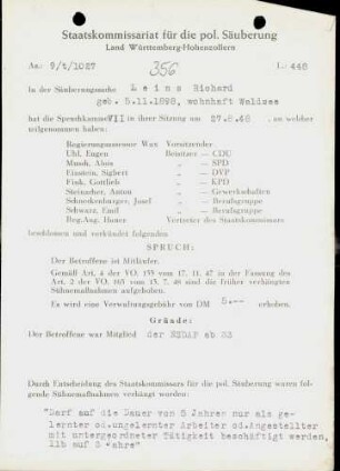 Leins, Richard