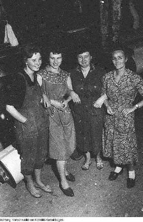 Leichtindustrie, Oktober 1961 - September 1962
