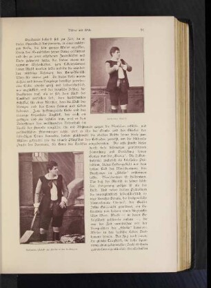 Katharina Klafsky als Fidelio in der Kerkerszene