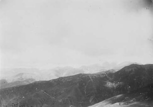Blick vom Fuß des Illimani nach Norden