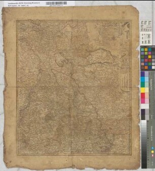 Ducatus Iuliaci & Bergensis Tabula Geographica, simul Ducatum Cliviae & Meursiae Principatum, nec non adjacterrarum inter quas integer Duc at Limburgensis exhibetur fines complectens