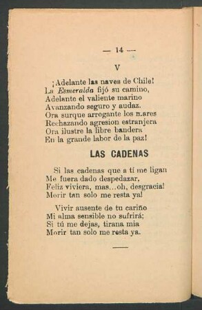 Las cadenas