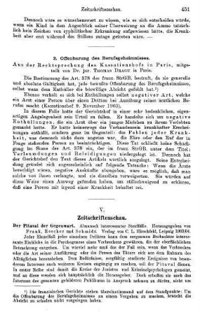 451-457, V. Zeitschriftenschau