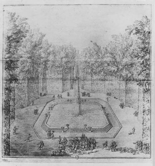 Versailles, Entwurf für einen Fontäne