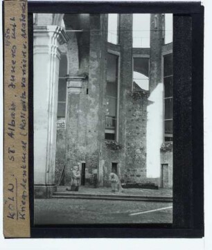 Köln, Alt St. Alban,Kollwitz (nach), Trauerndes Elternpaar, in Köln, St. Alban