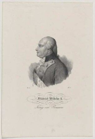 Bildnis des Friedrich Wilhelm II., König von Preußen