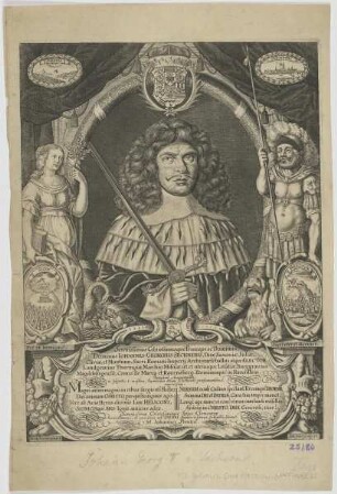 Bildnis des Iohannes Georgius Secundus, Dux Saxoniae