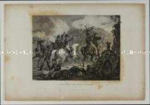 Schlacht bei Somosierra (aus dem Mappenwerk: Napoleon, dargestellt nach den besten Quellen)