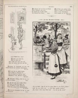 "Die disciplinirte Liebesleiter" "In der Sommerfrische"