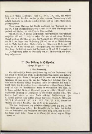 II. Der Feldzug in Südpolen