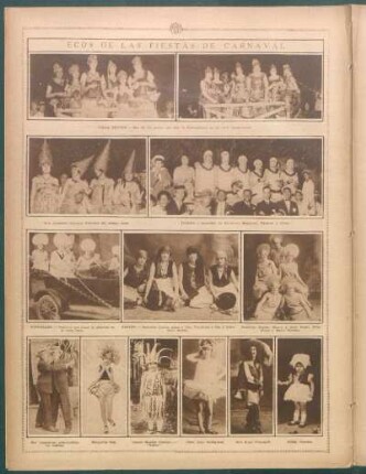 Ecos de las fiestas de carnaval