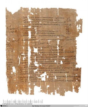 Haushaltsbuch des Soknopaios-Heiligtums