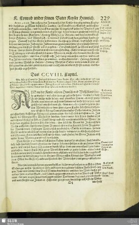 Das CCVIII. Capitel