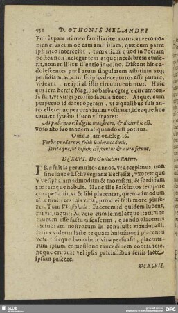 DCXCVI. De Guilielmo Rittero
