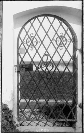 Meersburg Friedhof Gittertür